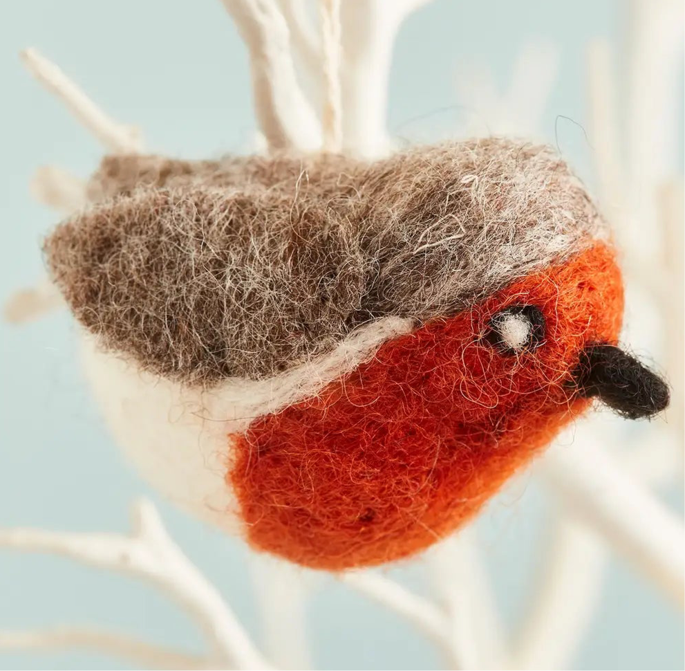 Felt Robin Decoration