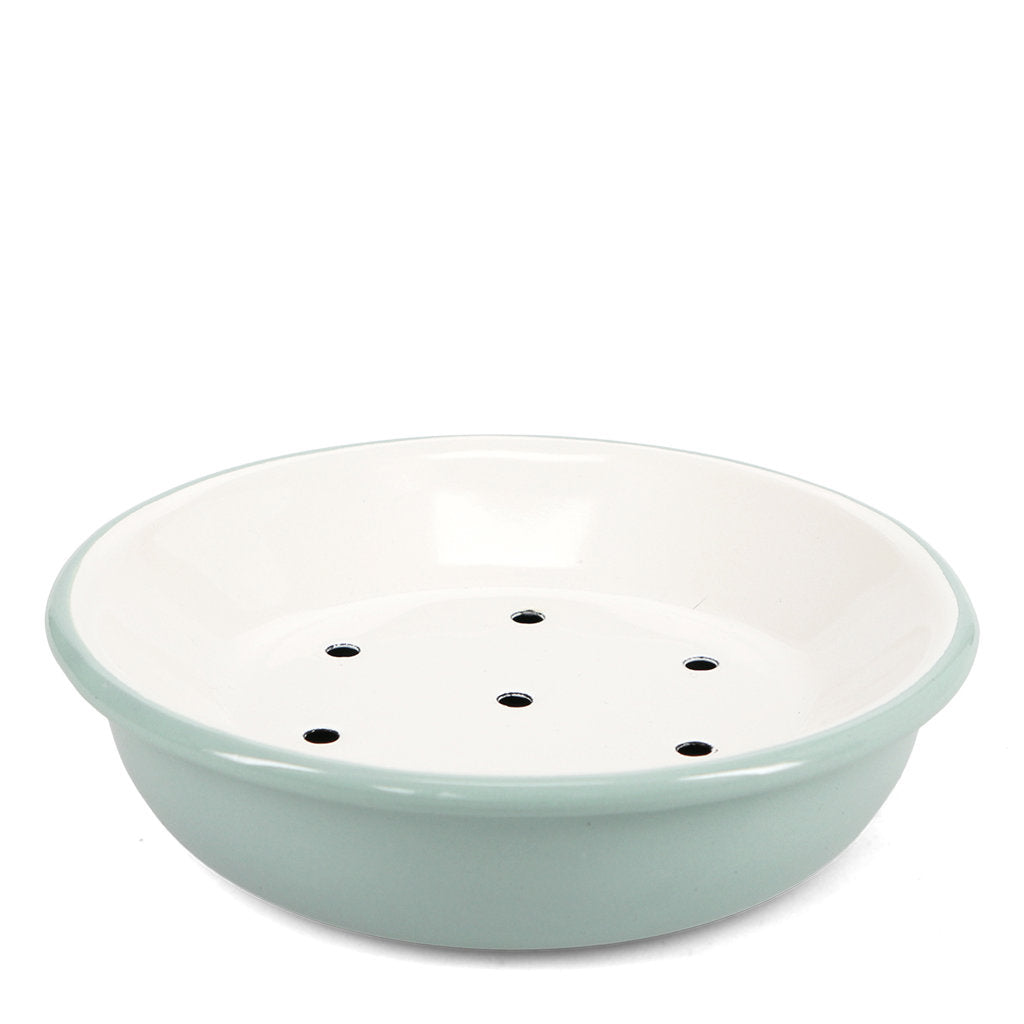 Enamel Soap Dish Green - COMING SOON