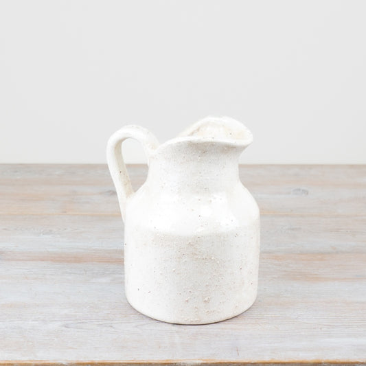 White Ceramic Jug