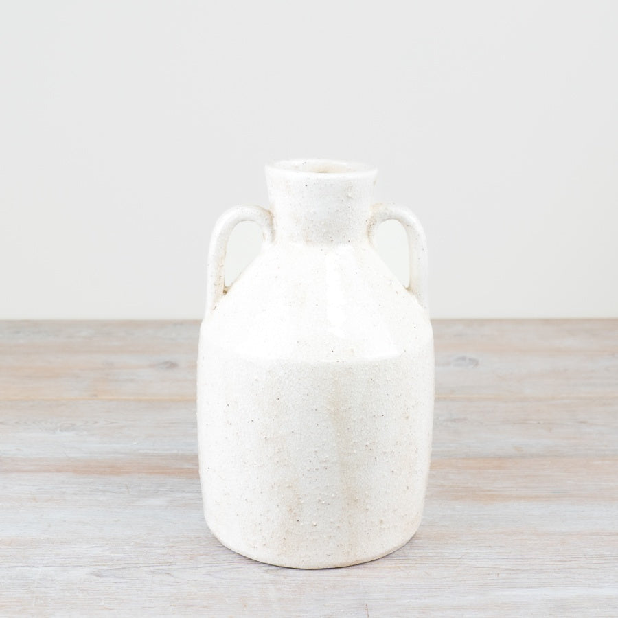 White Ceramic Vase