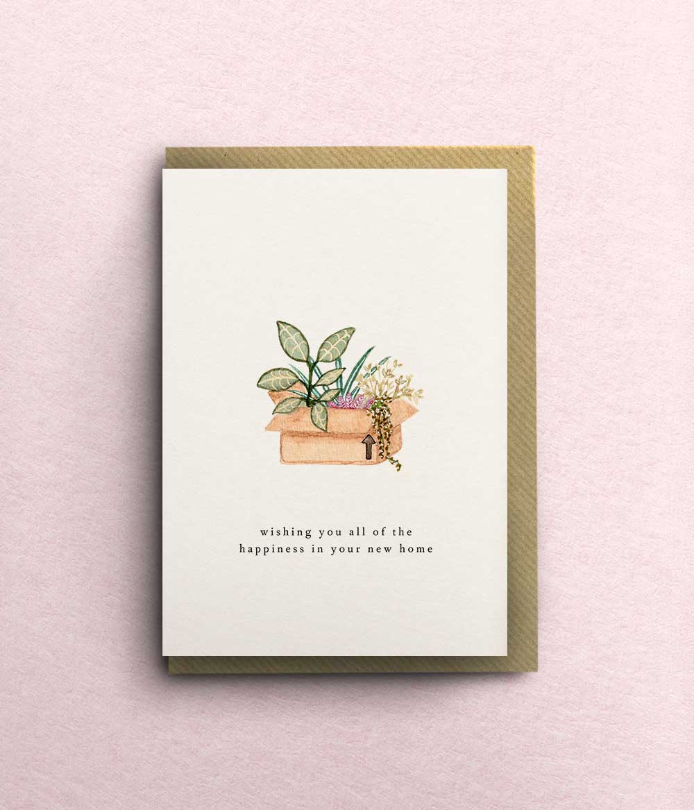 ‘Happiness in Your New Home’ Card