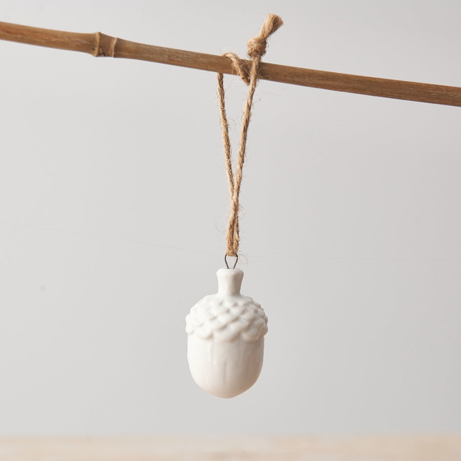 Ceramic Hanging Acorn
