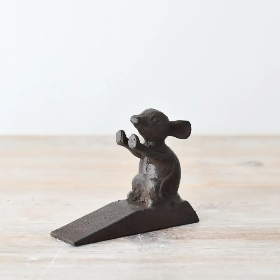 Cast Iron Mouse Door Wedge - COMING SOON