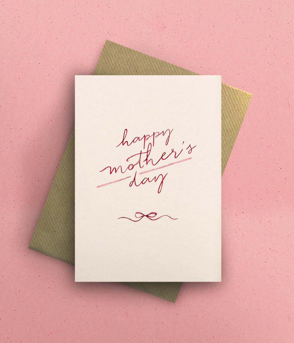 Happy Mother’s Day Bow Card