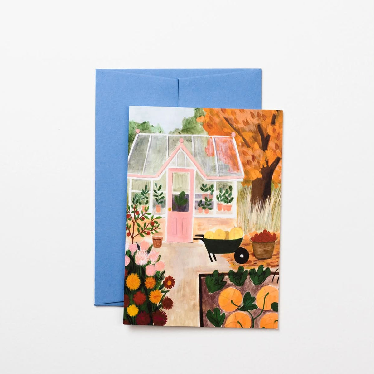Autumn Pumpkins Card