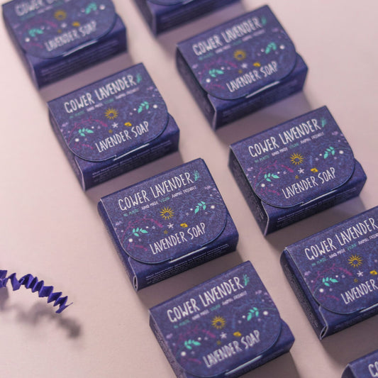 Gower Lavender Travel Soap