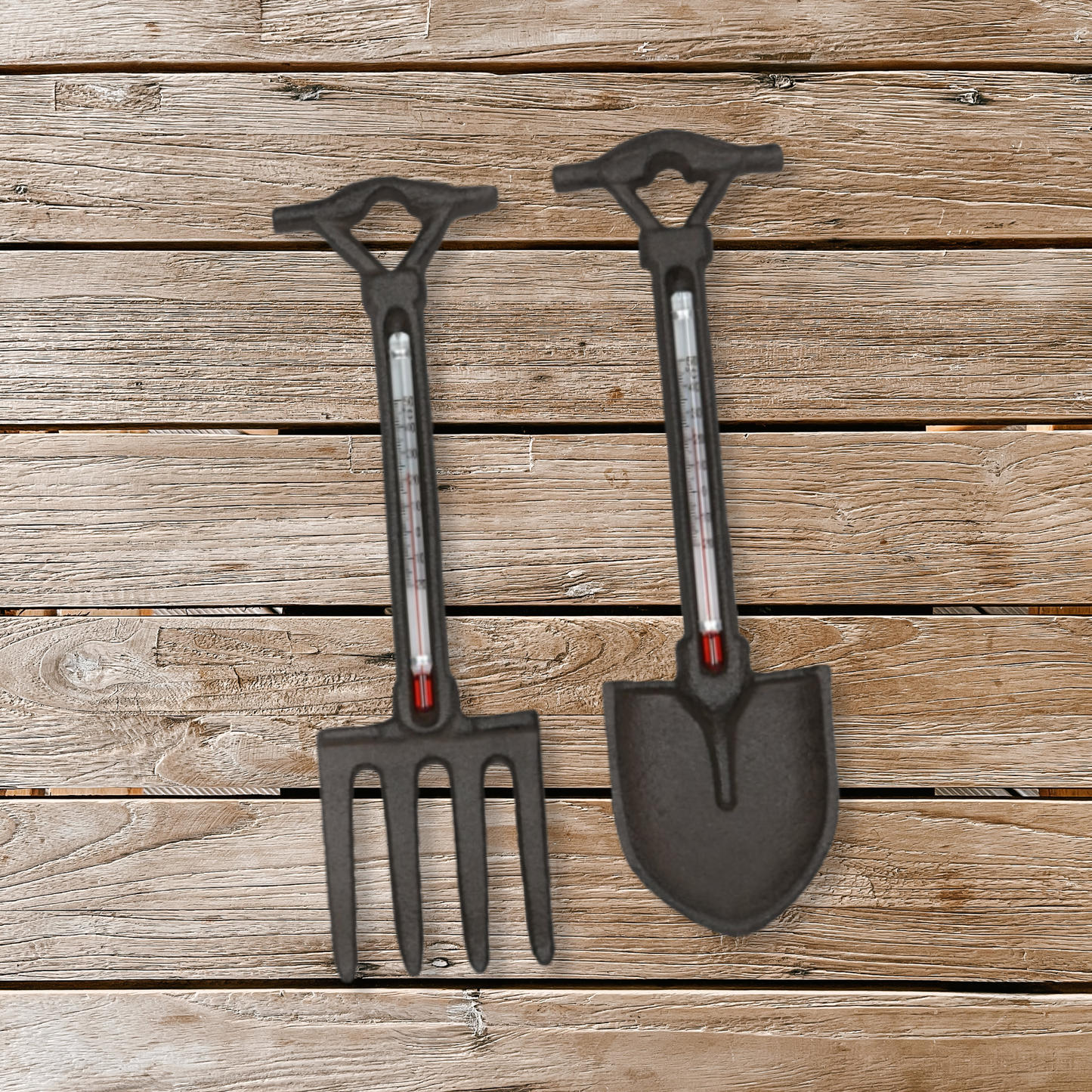 Cast Iron Garden Thermometer