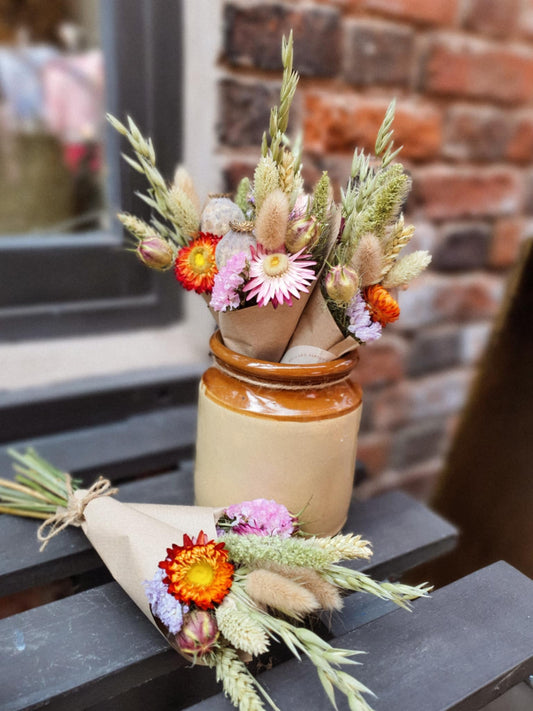 Mini Dried Flower Bouquet