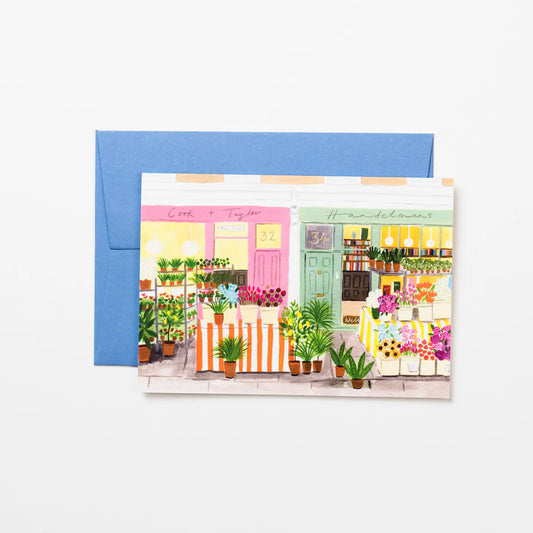 Flower Market Card