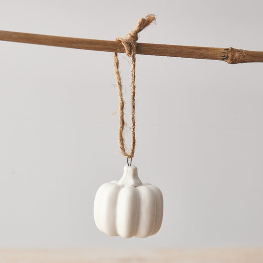 Ceramic Hanging Pumpkin