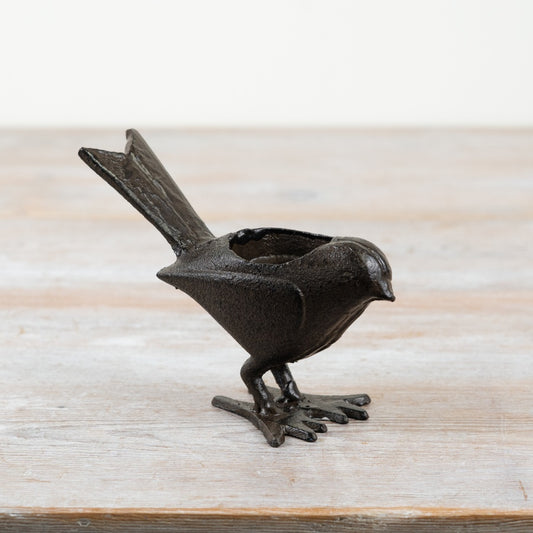 Cast Iron Bird Tealight Holder
