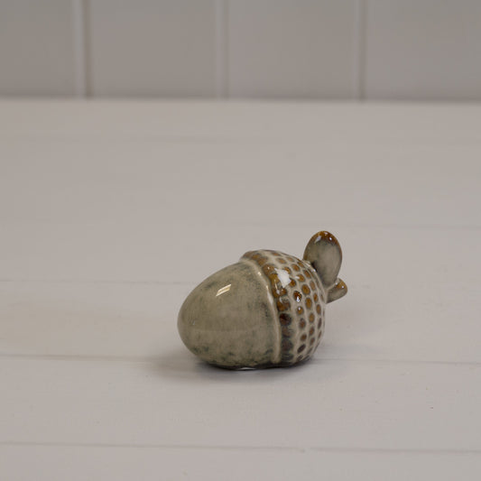 Ceramic Acorn Decoration - Small