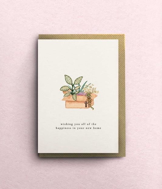 ‘Happiness in Your New Home’ Card