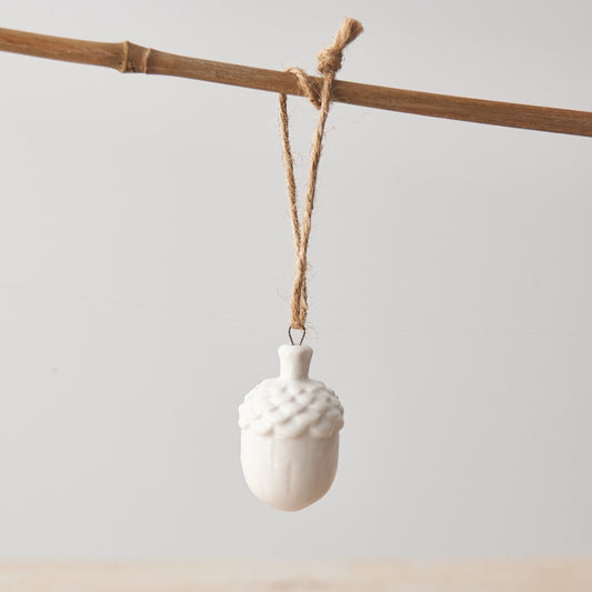 Ceramic Hanging Acorn