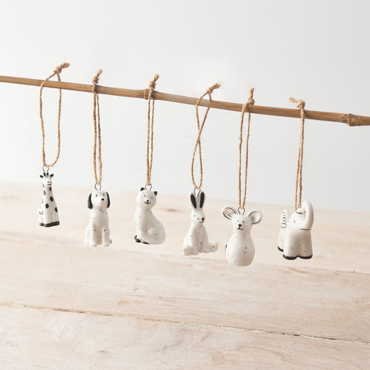 Porcelain Hanging Animal Decoration