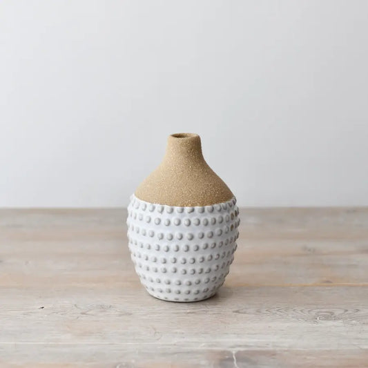Two Tone Bobble Vase