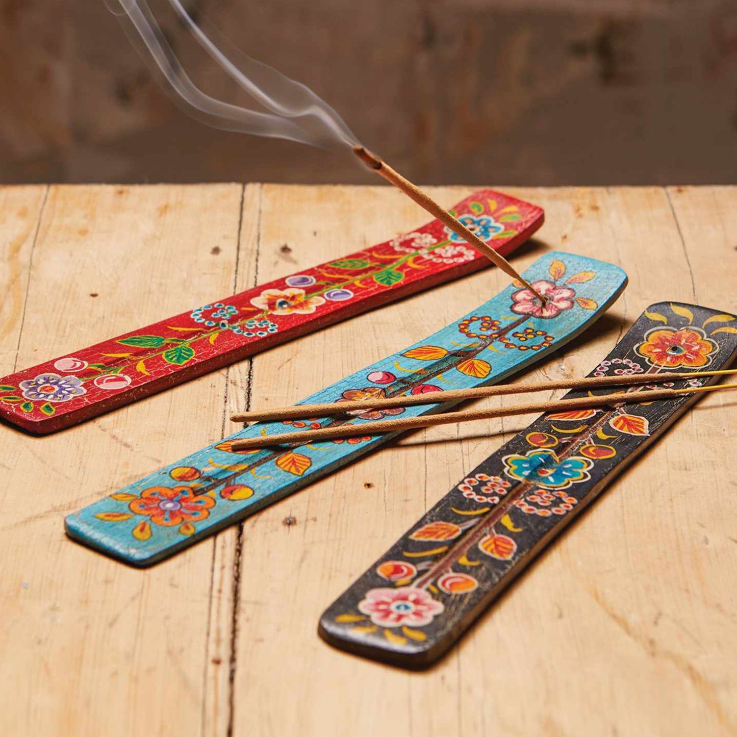 Handpainted Wooden Ash Catcher