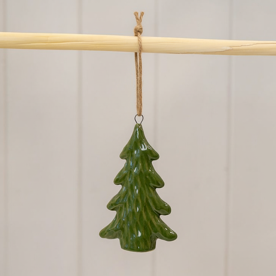 Hanging Green Tree Decoration