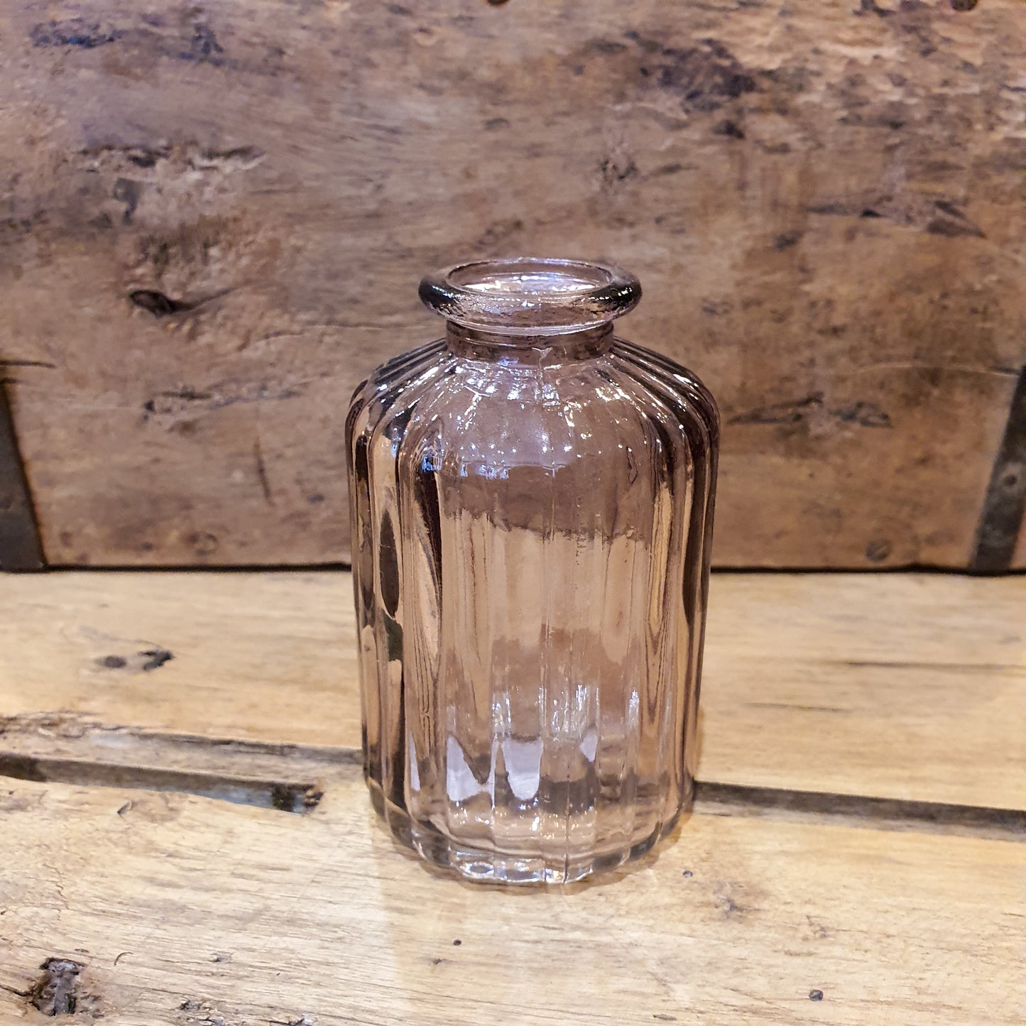 Amethyst Glass Bottle Vase
