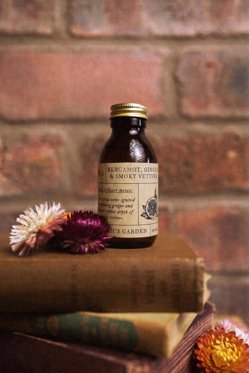 Bergamot, Ginger & Smoky Vetiver Reed Diffuser